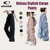 Korean Style Cargo Women Long Pants Seluar Panjang Cargo Perempuan 工装裤女