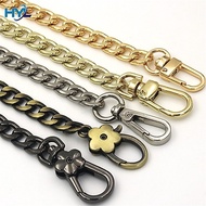 High-End Korean Flat Chain Bag Chain Bag Strap Bag Accessories Metal Bag Chain Bag Strap Metal Bag S