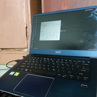 dijual cepat laptop Acer Swift 3 i7 gen8