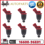 6pcs/Lot Fuel Injectors A46-00 A4600 For Nissan 1992-1999 Maxima For Infiniti I30 1996-1999 3.0L 166