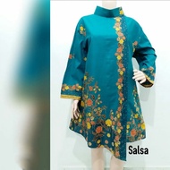 TUNIK BATIK CANTIK JUMBO 2021 BAJU UNTUK LEBARAN