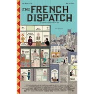 The French Dispatch Movie Art Silk Poster Decorative Wall Painting 24x36inch 1222