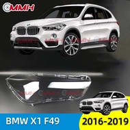 For BMW X1 headlamp F49 F48 16 17 18 headlamp cover headlight cover cap lampu depan headlamp Lens he