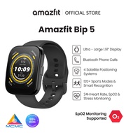 Amazfit Bip 5 46mm Smart Watch with GPS,A Huge Choice of Apps and Games,Bluetooth Call, Android &iOS
