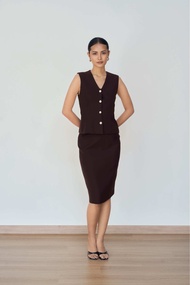 ORCHIDA - The Classic Pencil Skirt (กระโปรงอย่างเดียว) (จัดส่งภายใน 2–3 วัน)