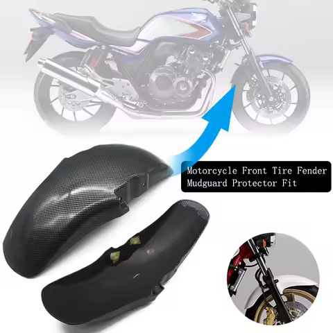 CB 400 Front Fender Front Tire Cover Fairing Carbon Fiber Mudguard Fit for Honda JADE VTR250 CB 1 CB