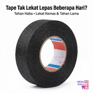 Wiring Cloth Tape Black Tape Automotive Wiring Tahan Panas Pembalut Wayar Kereta Jenis kain