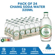 [Bundle of 24] Chang Soda Water 325ml Bottles - Great Mixing With Fruit Juice & Alcohol | Thailand I