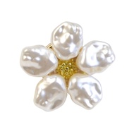 JJ* Elegant Flower Button Covers Cufflinks for Women Shirt Collar Clips Buttons Fashion Decorative J