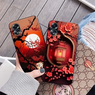 Oppo a58 4g/oppo a38 4g/oppo a78 4g case with super bright moon print phone case