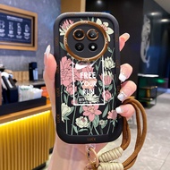 Case Realme 12 5G 13 5G C65 5G Narzo 70X 5G Narzo N65 5G Cartoon Case With Lanyard