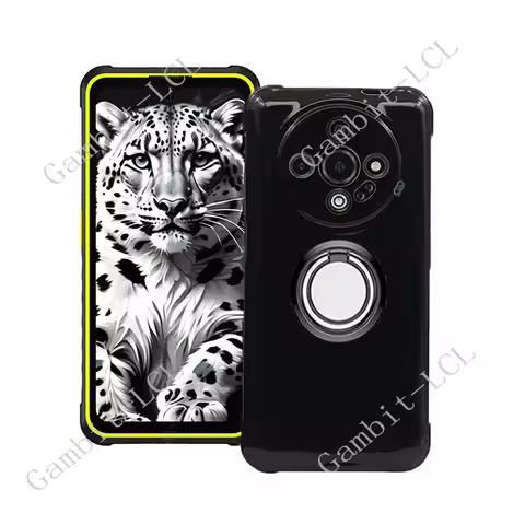 For Ulefone Armor X31 Pro ArmorX31 X31Pro 6.56" Back Ring Holder Bracket Phone Cover TPU Soft Silico