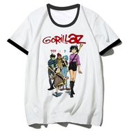 Gorillaz T-Shirt - Casual Funny Scene Design | Gyaru Fashion Style