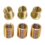 Universal m8x1.25 m10x1.5 m10x1.25 Copper Screw Shift Knob Adapter Manual Transmission Threaded Shif