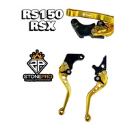 HONDA RSX 150 RS150 BRAKE LEVER CLUCTH LEVER CNC ALLOY HANDLE GRIP LOGO HONDA COMBO SET