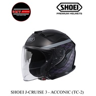 SHOEI J-CRUISE 3 ACCONIC TC-2💯 GENUINE