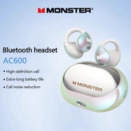 Monster AC600 Open Ear Bone Conduction Wireless Noise-Cancelling Bluetooth Earphones Sport Wireless 