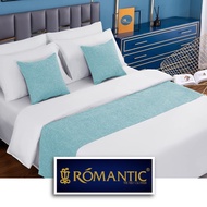 Bed Runner / Selendang kasur Icy by ROMANTIC standard Hotel minimalis
