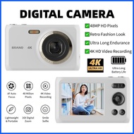 CCD Campus Digital Camera 48MP Compact Card Camera For Students Kids HD Digital Camera