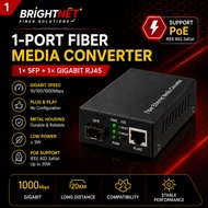 1GB SFP Fiber to RJ45 +POE  Fiber Optic Media Converter 1000Mbps SFP Fiber Switch with SFP