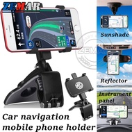 MG Car Dashboard Navigation Phone Holder 360º Rotation Car Phone Holder Car Clip Mount Stand Cellpho