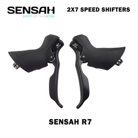 SENSAH 2X7 Road Bike Shifters R7 2x7Speed Lever Brake 2x7 speed Road Bicycle Derailleur Compatible R