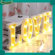 (Letter V - number 9) Decorative Battery LED Letter Lamp / Letter Lamp Battery - GOLD Bigpromo