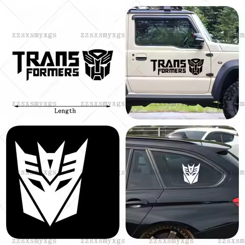 Car Stickers Has unique creativity Transformers Car Styling Sticker Autobot Auto Badge Laptop Vinyl 