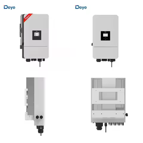 New Deye SUN-3.6/5/6/7/7.6/8K-SG05LP1-EU-SM2 3.6k 5k 6k 7k 7.6k 8k Single Phase Hybrid Inverter