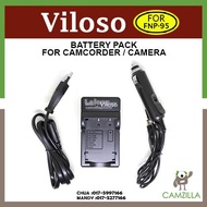 Viloso  FNP-95 NP-95 Battery Charger BC-655 for FUJIFILM FinePix F30 F31fd X-S1REAL 3DW1 X100 Digita