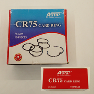 ASTAR Card Ring Paper Book Rings Binding Ring Binder Ring Key Ring (Price for 1 Box)