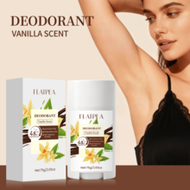 75g/2.65oz Deodorant Stick , Vanilla Fresh Scent, Fragrance Stick, Vegan, Quick-Dry, Alcohol-Free, A