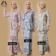 dress muslimah~muslimah blouse~baju muslimah~ BAJU KURUNG RAYA 2021 SEDONDON IBU ANAK  ZoeArissa Kebaya Batik Radiyah Ku