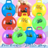 Children's Jumping Ball Toys Colorful Jumping Ball Rubber Ball Toys