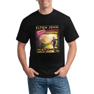 Elton John Yellow Brick Road Trendy Custom Round Neck T Shirt In Breathable Fabric