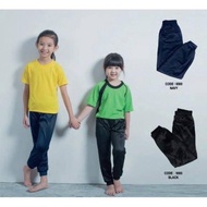 [Ready Stock] ENZO 9500 Children Tricot Track Bottom (Unisex) seluar panjang track sukan sekolah bud