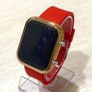 JAM TANGAN DIGITAL LED WATCH ANAK ANAK JAM WANITA STRAP RUBBER