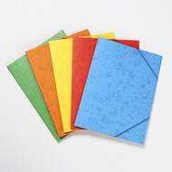 file holder file file folder Paper Elastic Cord Folder Rubber Band Folder Marble Pattern Student Fol