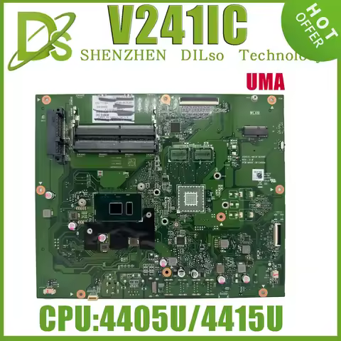 KEFU V241IC Motherboard For Asus V241I V241IC Main board of All-in-one Machine With 4405U 4415U I3-6