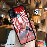 HP Realme C17 7i Case Aesthetic Motifhp Spiderman Image Wallpapers Custom Modern Design Cool Case Ha
