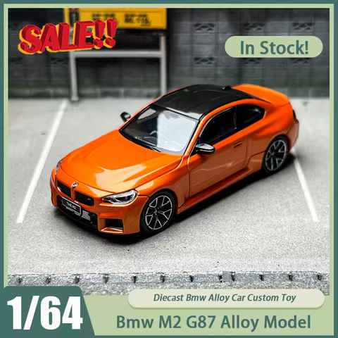 New In Stock Howie Model 1:64 Bmw M2 G87 Alloy Miniature Diecast Bmw M2 Limited Edition Color Orname