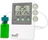 Thomas 1222W14 Traceable Refrigerator/Freezer Thermometer with 5ml Vaccine Bottle Probe, -50 to 70°C