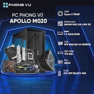 PC PV Gaming Apollo M020 (AMD Ryzen 5 7500F/ GeForce RTX 5060/ 1 x 16GB/ 1TB SSD/ Free DOS)