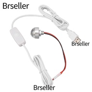 BRSELLER LED Spotlight, 5V USB Powered Stepless Dimming Spotlight, Mini Dimmable Breathing Mode and 