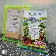 Floating Photo Frame Certificate Artwork Display Glass Frame Customize Minimalist Frame Acrylic