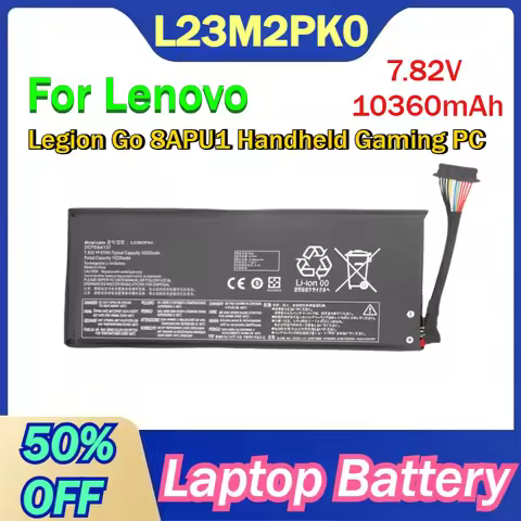 L23M2PK0 7.82V 10360mAh Laptop Battery For Lenovo Legion Go 8APU1 Handheld Gaming PC L23M2PK0 L23C2P