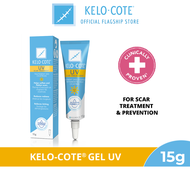 KELO-COTE® Kelo Cote KeloCote Advanced Formula UV SPF30 Scar Gel 15g | Scar Treatment for Keloid Hypertrophic Burn Raised Acne Scars