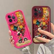 Trendy 3D Cycling Green Sea  Case for infinix NOTE 12 30 PRO X6511 X6823C X650C Hot 12 20 30 Play X6