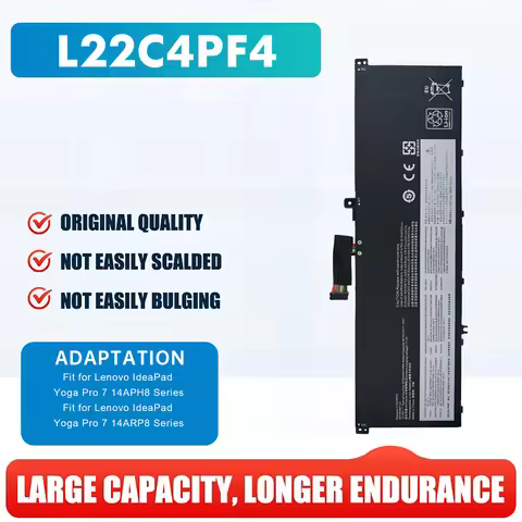 L22M4PF4 L22C4PF4 L22D4PF4 L22L4PF4 15.52V 73Wh 4705mAh Laptop Battery For Lenovo Yoga Pro 7 14ARP8 