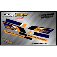 STICKER STRIPE HONDA EX5 DREAM 100(7) VIETNAM DESIGN